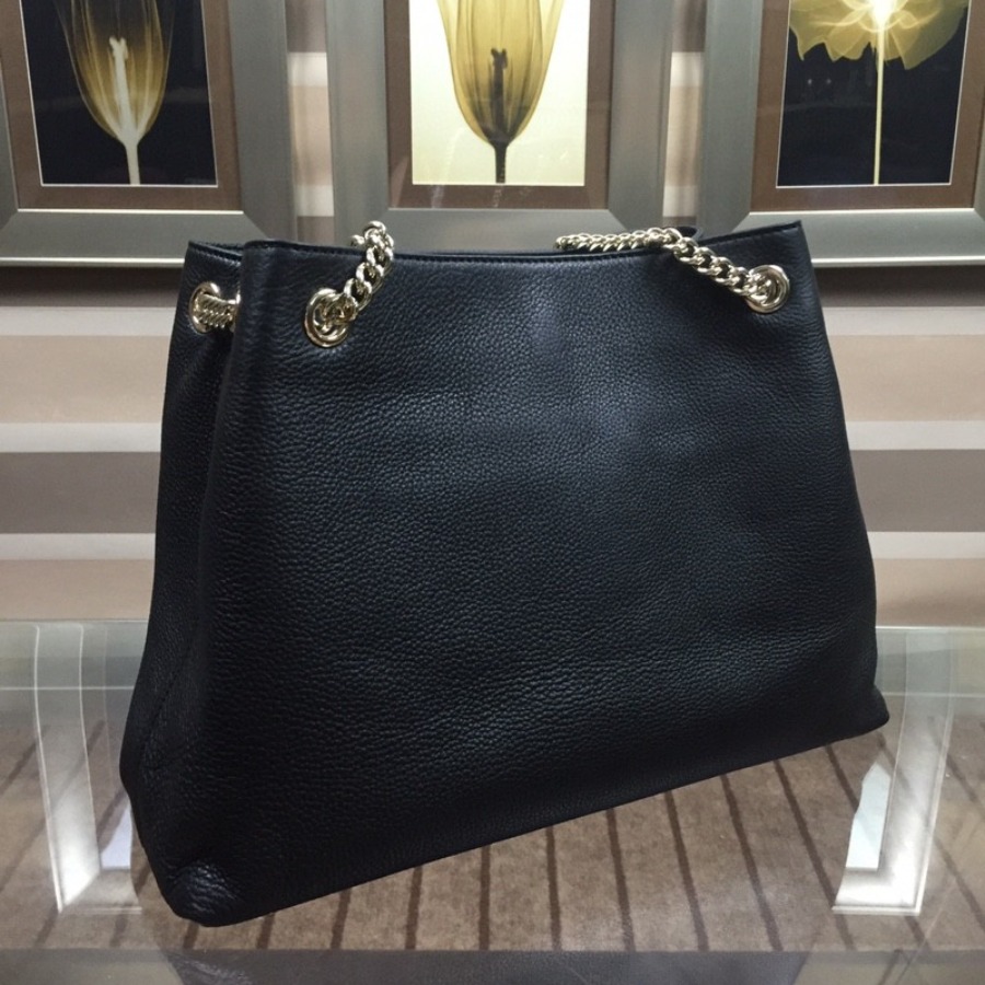 GUCCI 308982 Soho Leather Tote Bag