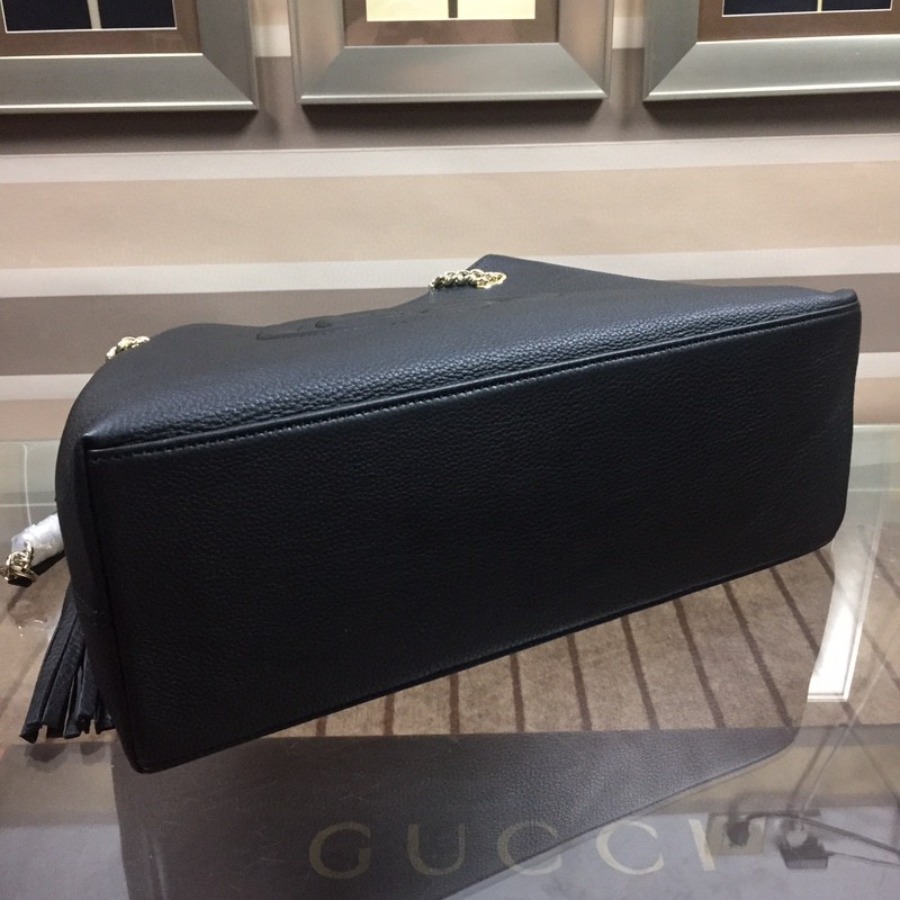 GUCCI 308982 Soho Leather Tote Bag