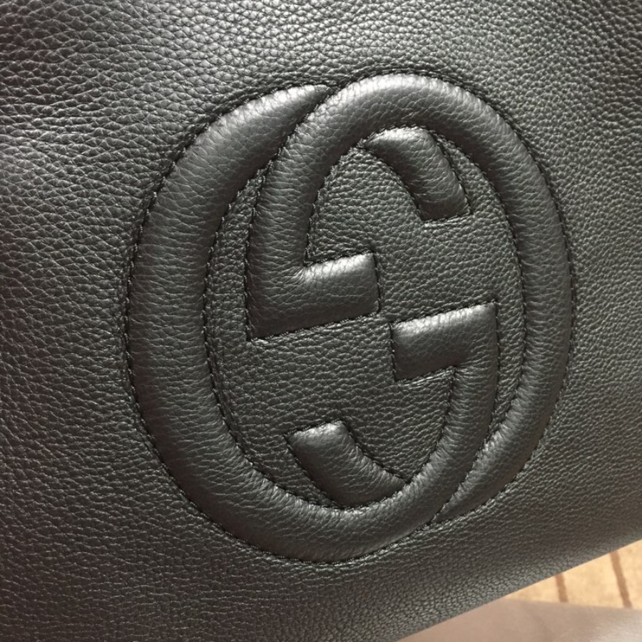 GUCCI 308982 Soho Leather Tote Bag