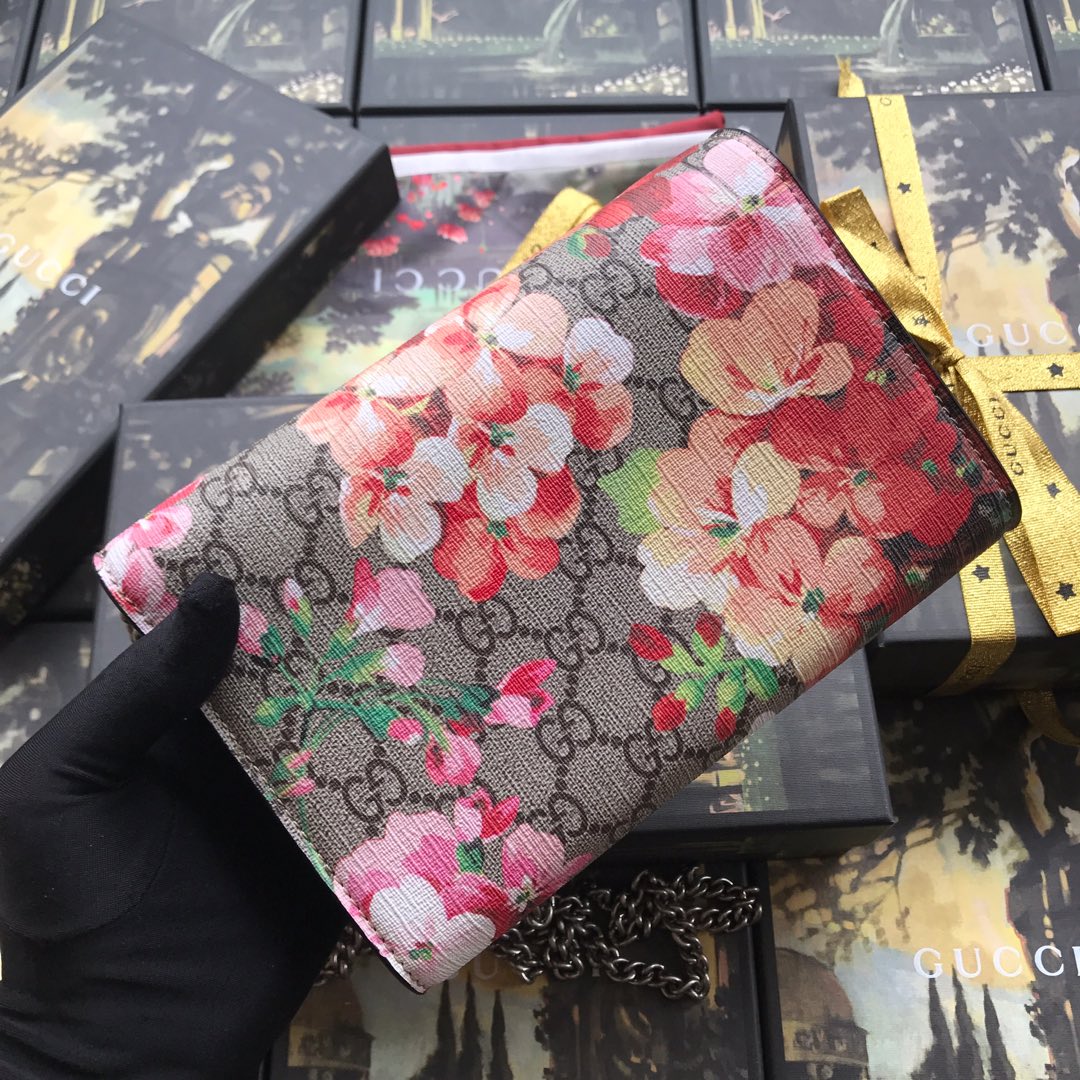 401231 Dionysus GG Supreme chain wallet, GUCCI Chain Wallets for Women
