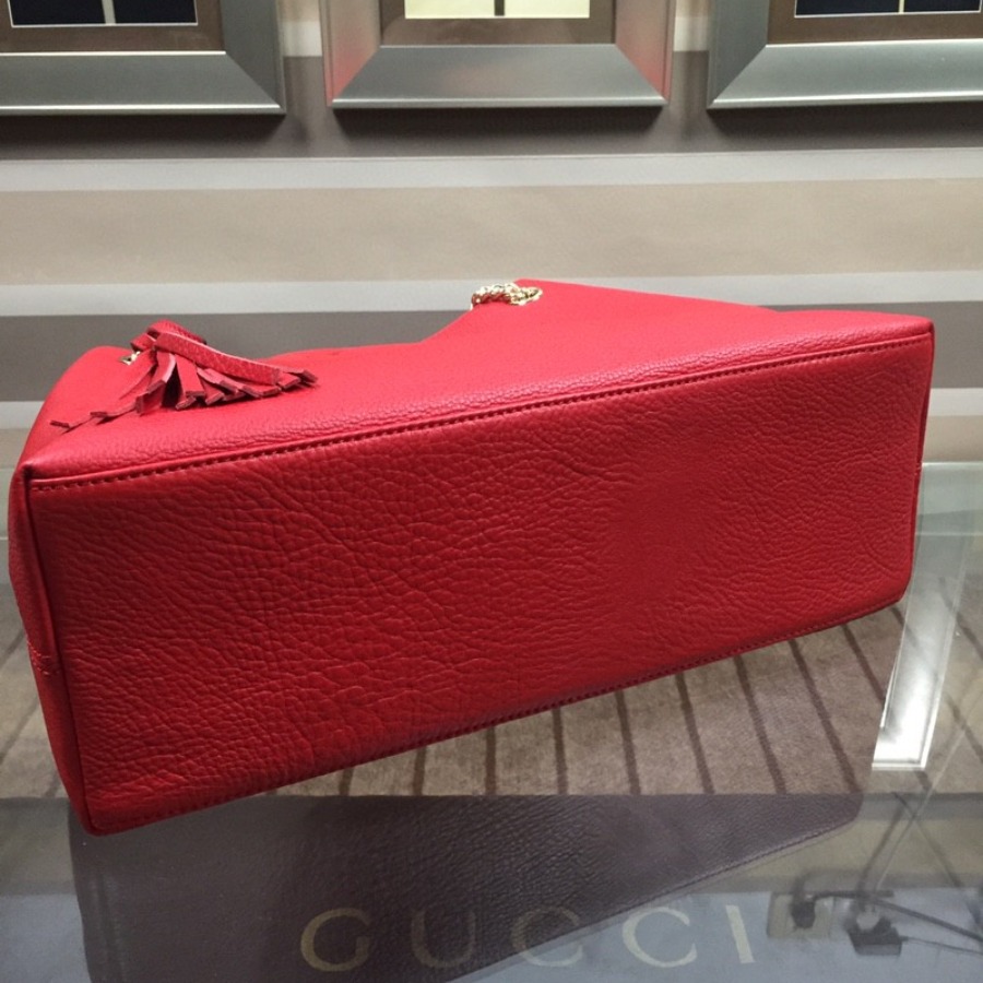 Gucci Soho leather shoulder bag, 308982