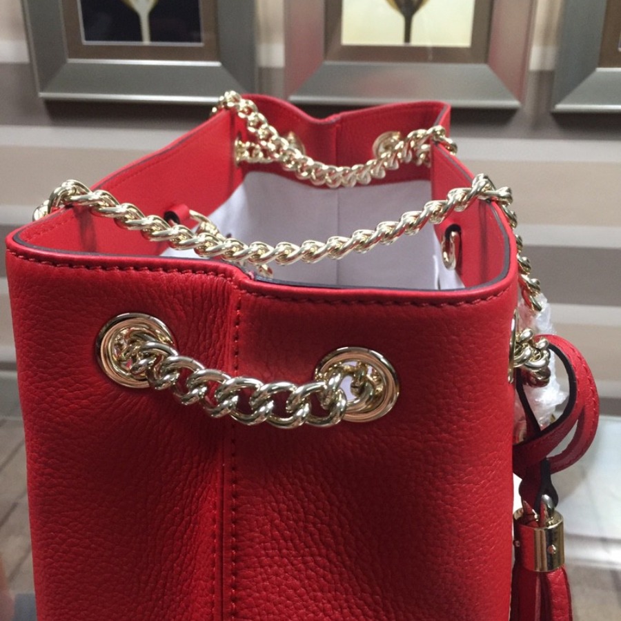 Gucci Soho leather shoulder bag, 308982