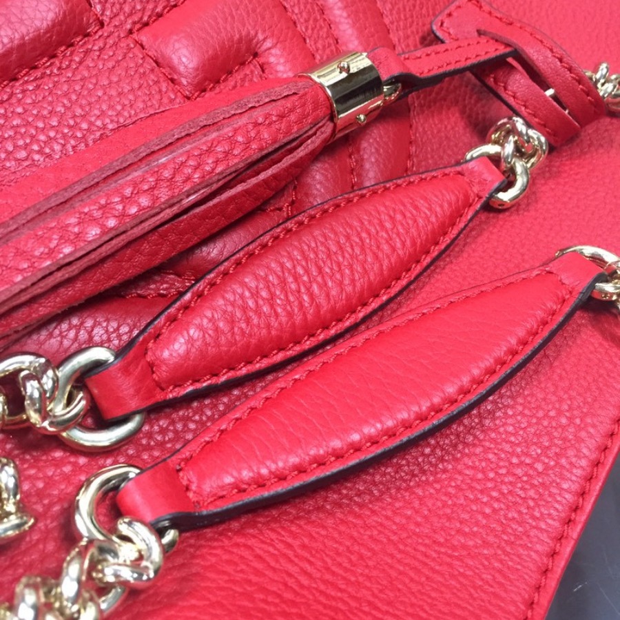 Gucci Soho leather shoulder bag, 308982
