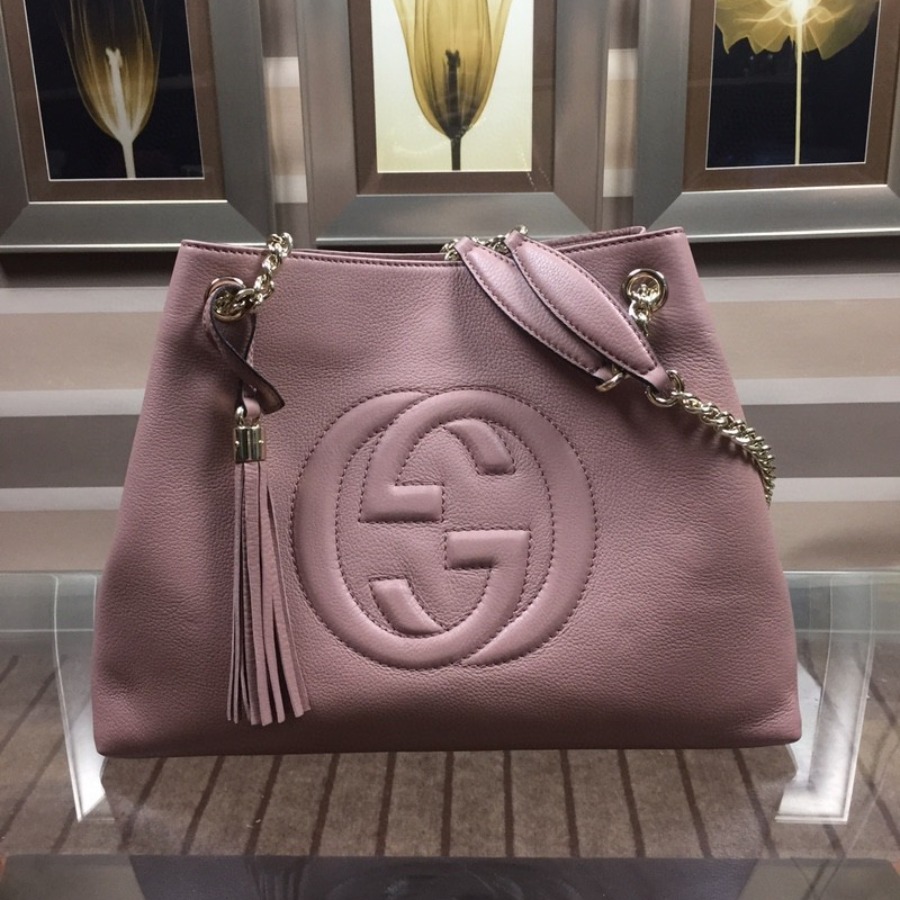 308982 Gucci Soho leather shoulder bag
