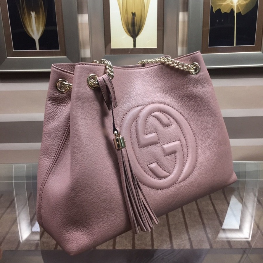 308982 Gucci Soho leather shoulder bag