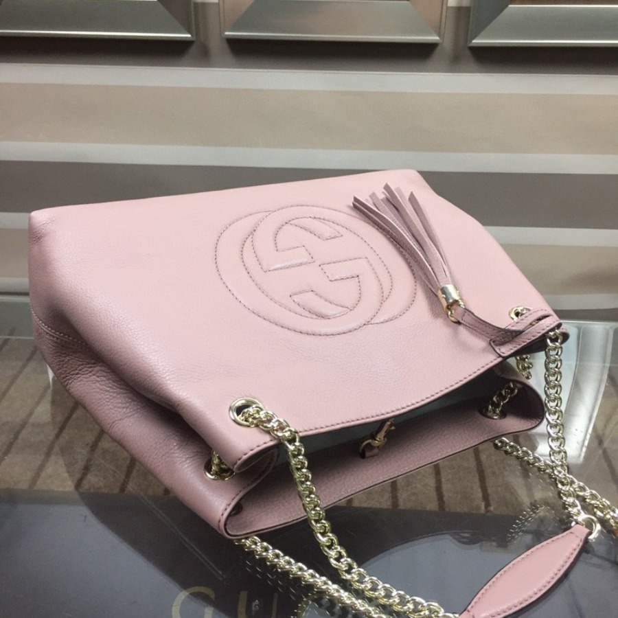 308982 Gucci Soho leather shoulder bag