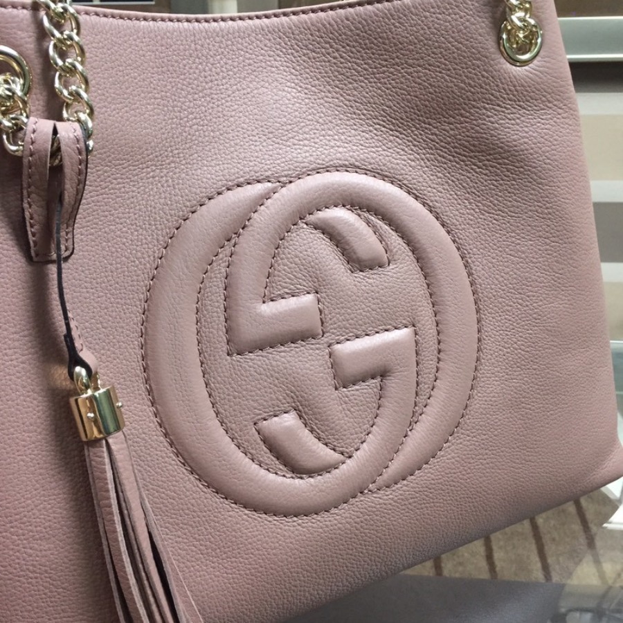 308982 Gucci Soho leather shoulder bag