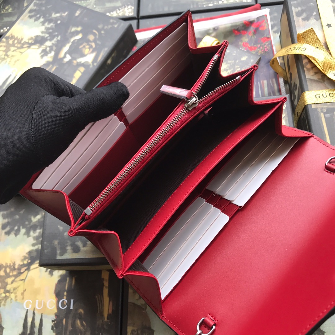 401231 Dionysus GG Supreme chain wallet, GUCCI Chain Wallets for Women
