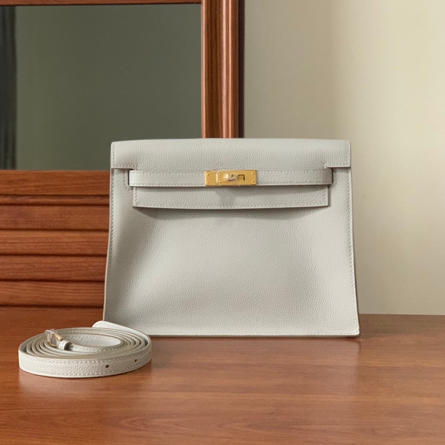 Kelly Dance 22cm Ever Color clutch, Hermes