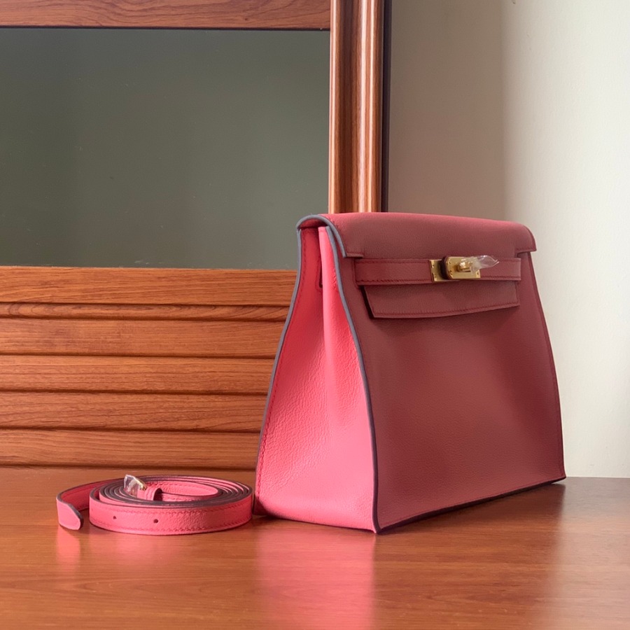 Kelly Dance 22cm Ever Color clutch, Hermes