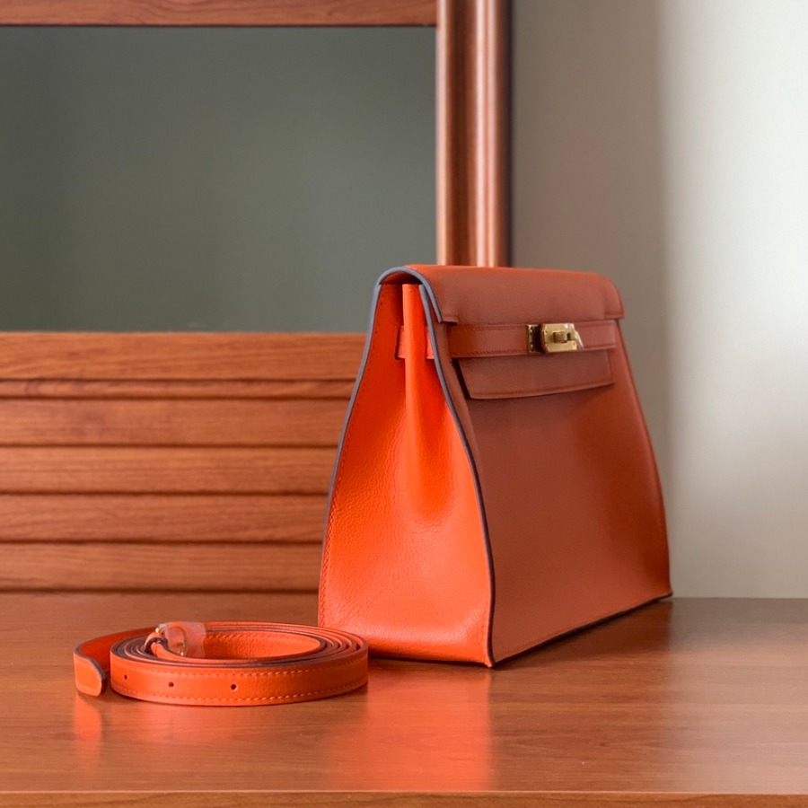 Kelly Dance 22cm Ever Color clutch, Hermes
