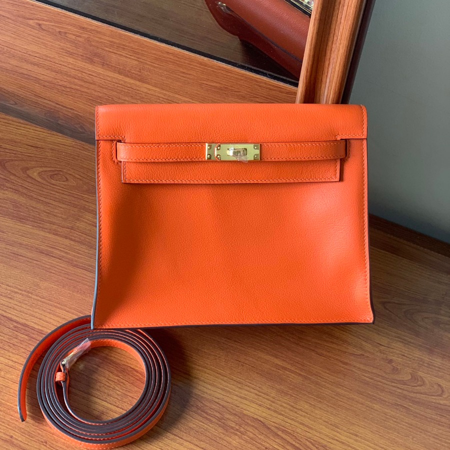 Kelly Dance 22cm Ever Color clutch, Hermes