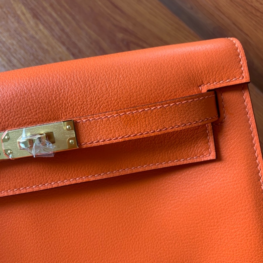 Kelly Dance 22cm Ever Color clutch, Hermes