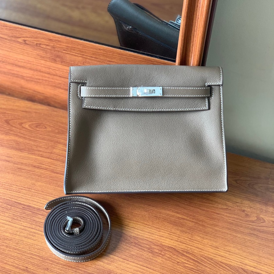 Kelly Dance 22cm Ever Color clutch, Hermes