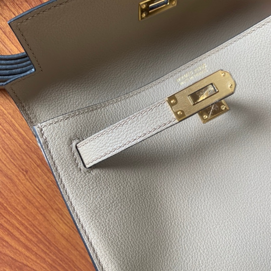 Kelly Dance 22cm Ever Color clutch, Hermes