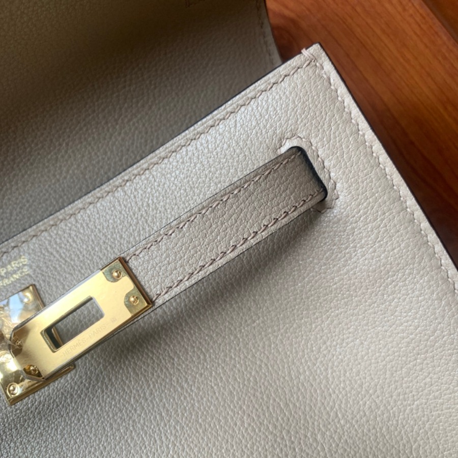 Kelly Dance 22cm Ever Color clutch, Hermes