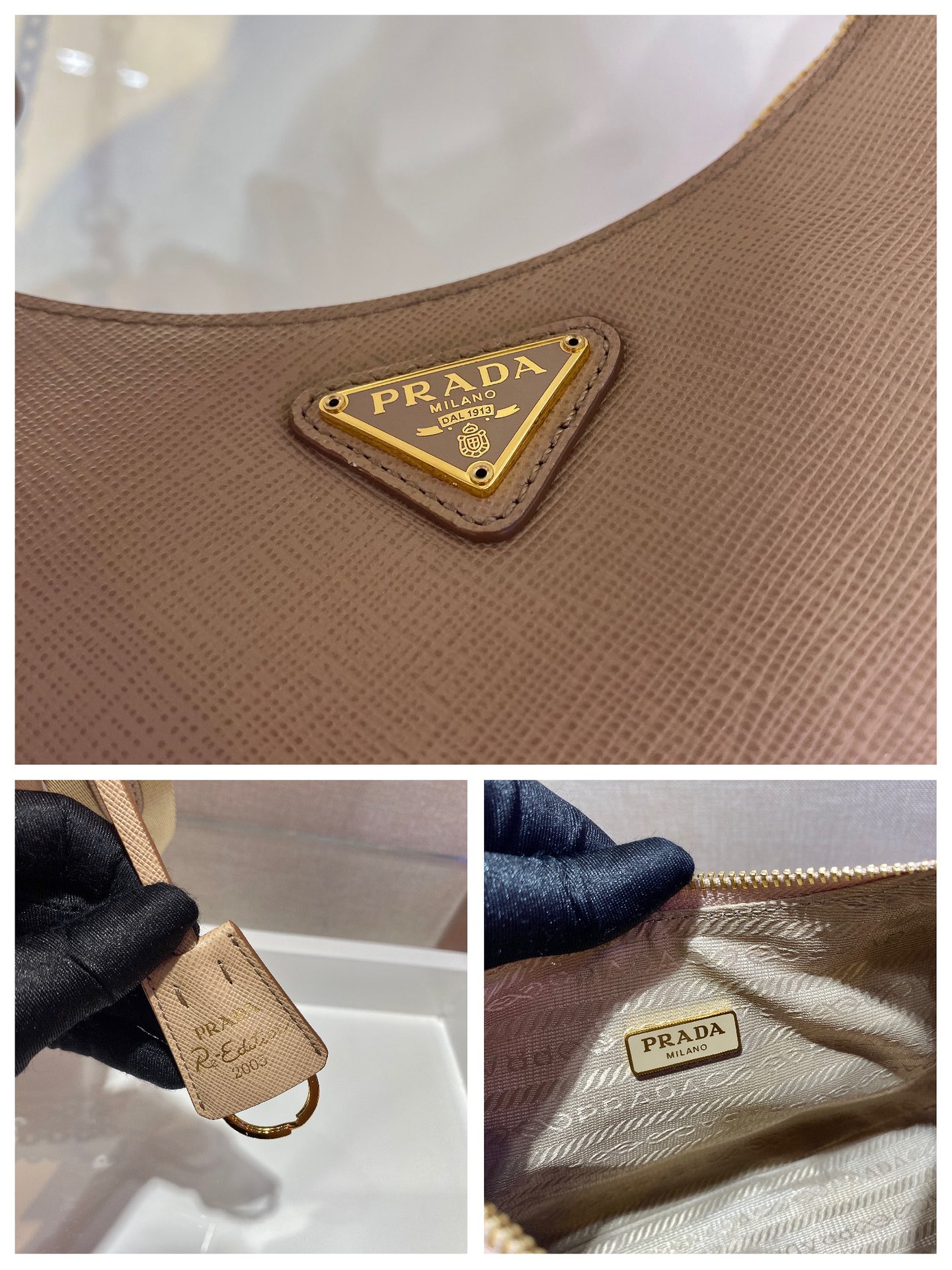 1BH204 Prada Re-Edition 2005 Saffiano leather bag