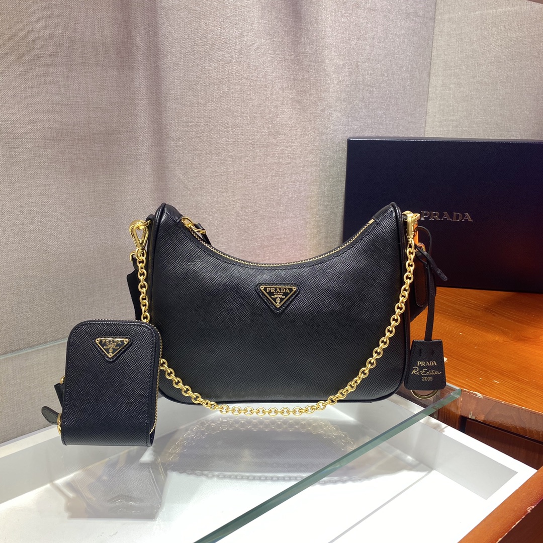 1BH204 Prada Re-Edition 2005 Saffiano leather bag