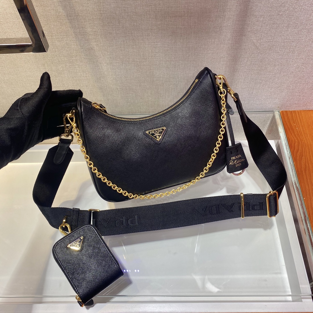 1BH204 Prada Re-Edition 2005 Saffiano leather bag