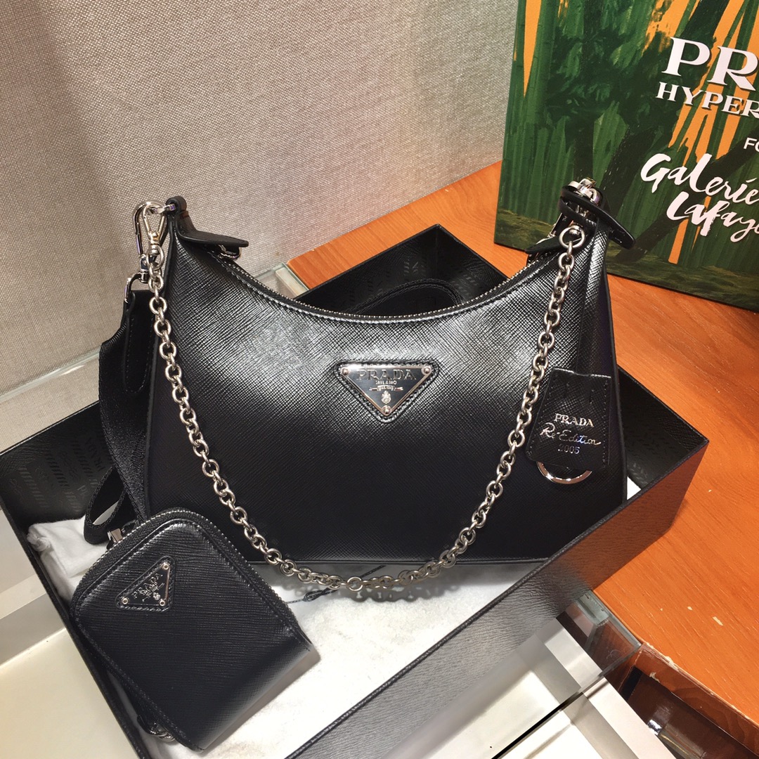 1BH204 Prada Re-Edition 2005 Saffiano leather bag