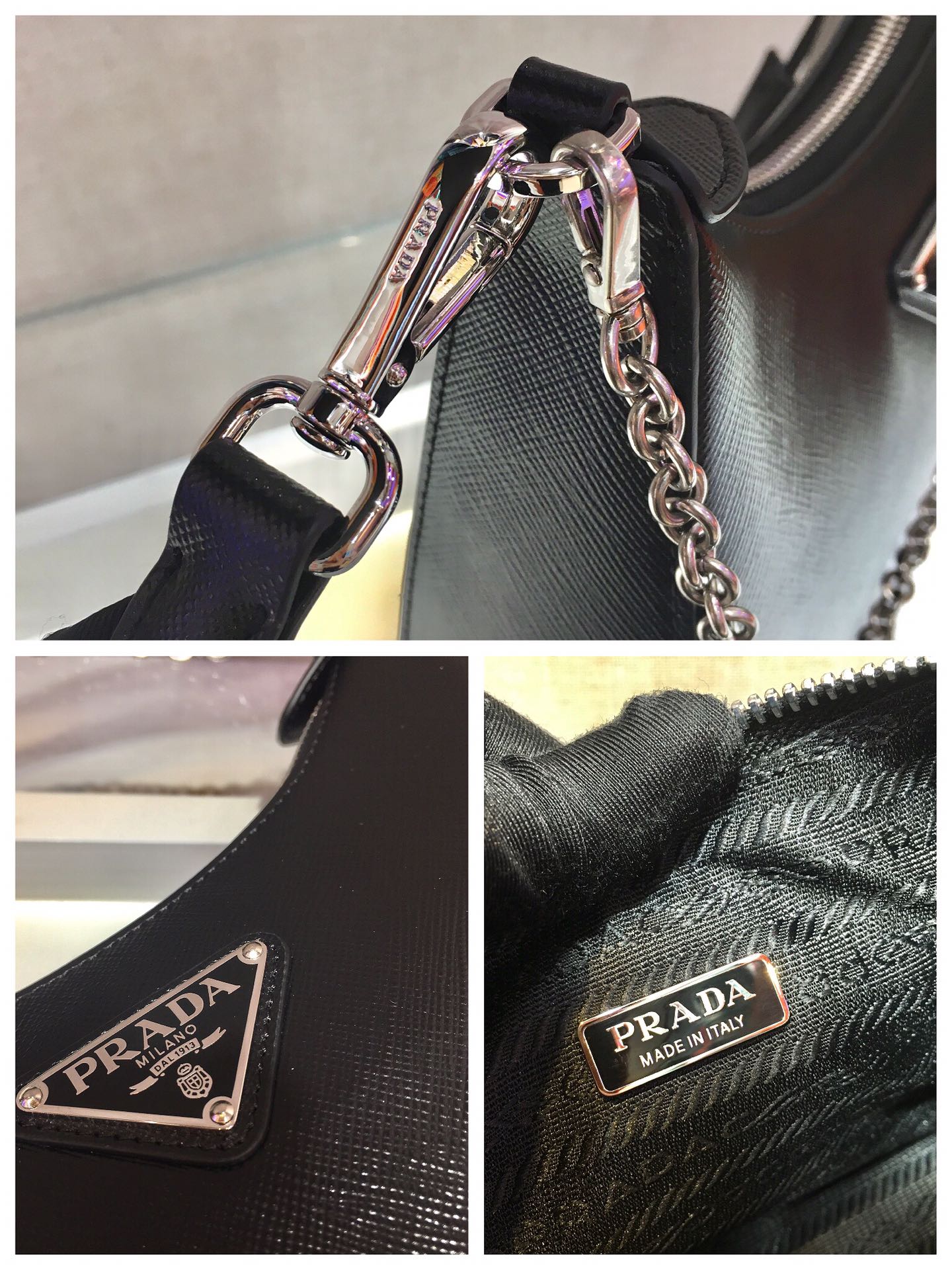 1BH204 Prada Re-Edition 2005 Saffiano leather bag