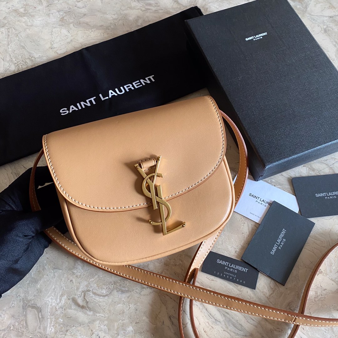 KAIA SMALL SATCHEL IN SMOOTH LEATHER, YSL Saint Laurent