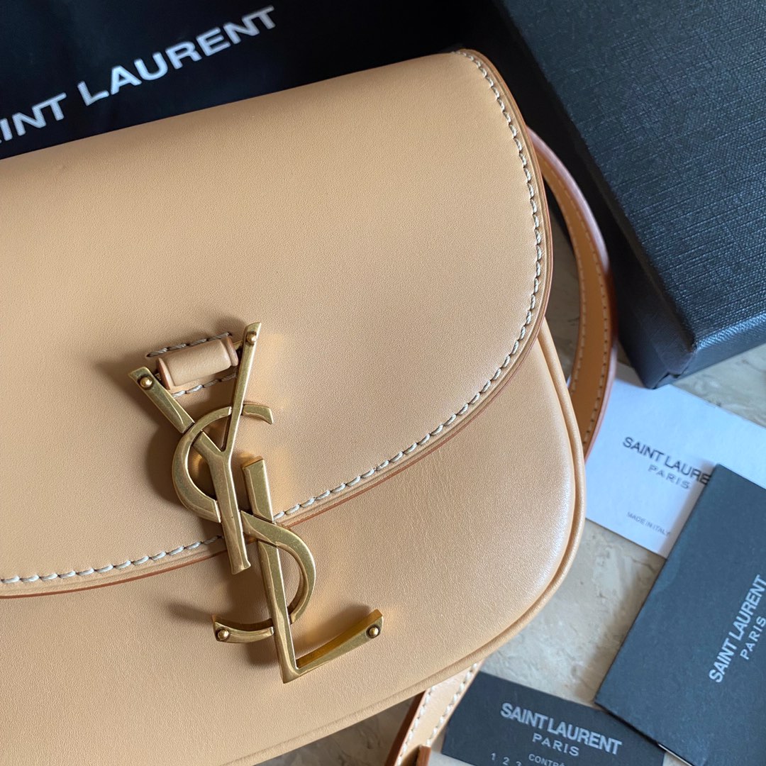 KAIA SMALL SATCHEL IN SMOOTH LEATHER, YSL Saint Laurent