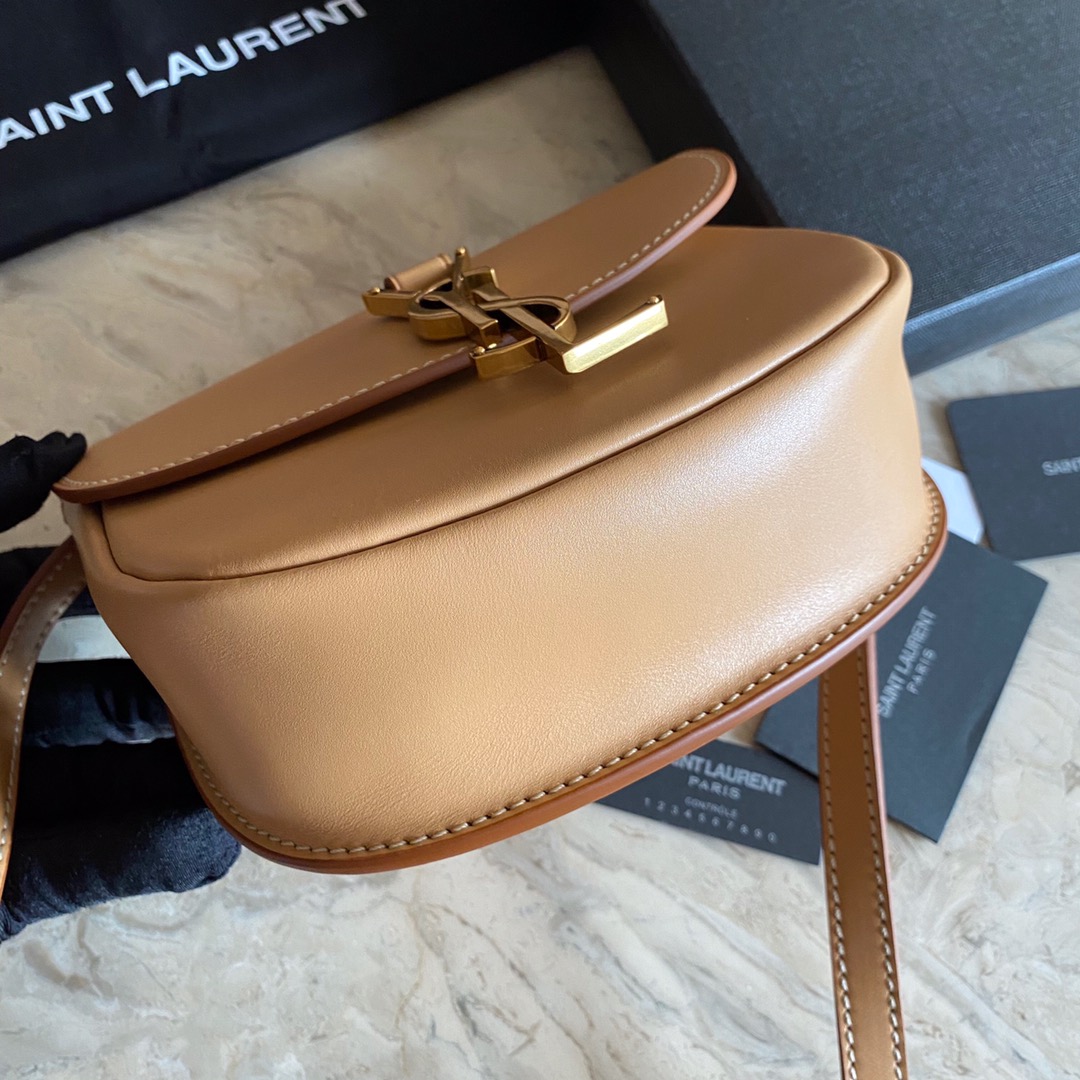 KAIA SMALL SATCHEL IN SMOOTH LEATHER, YSL Saint Laurent