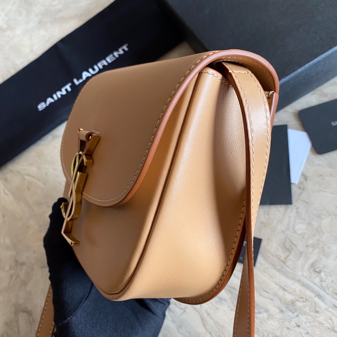 KAIA SMALL SATCHEL IN SMOOTH LEATHER, YSL Saint Laurent