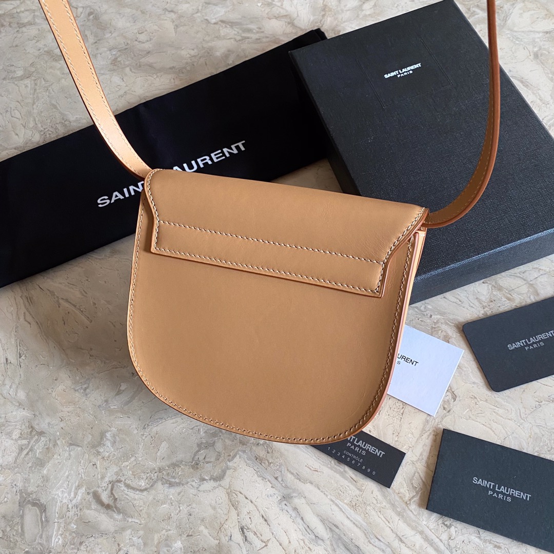 KAIA SMALL SATCHEL IN SMOOTH LEATHER, YSL Saint Laurent