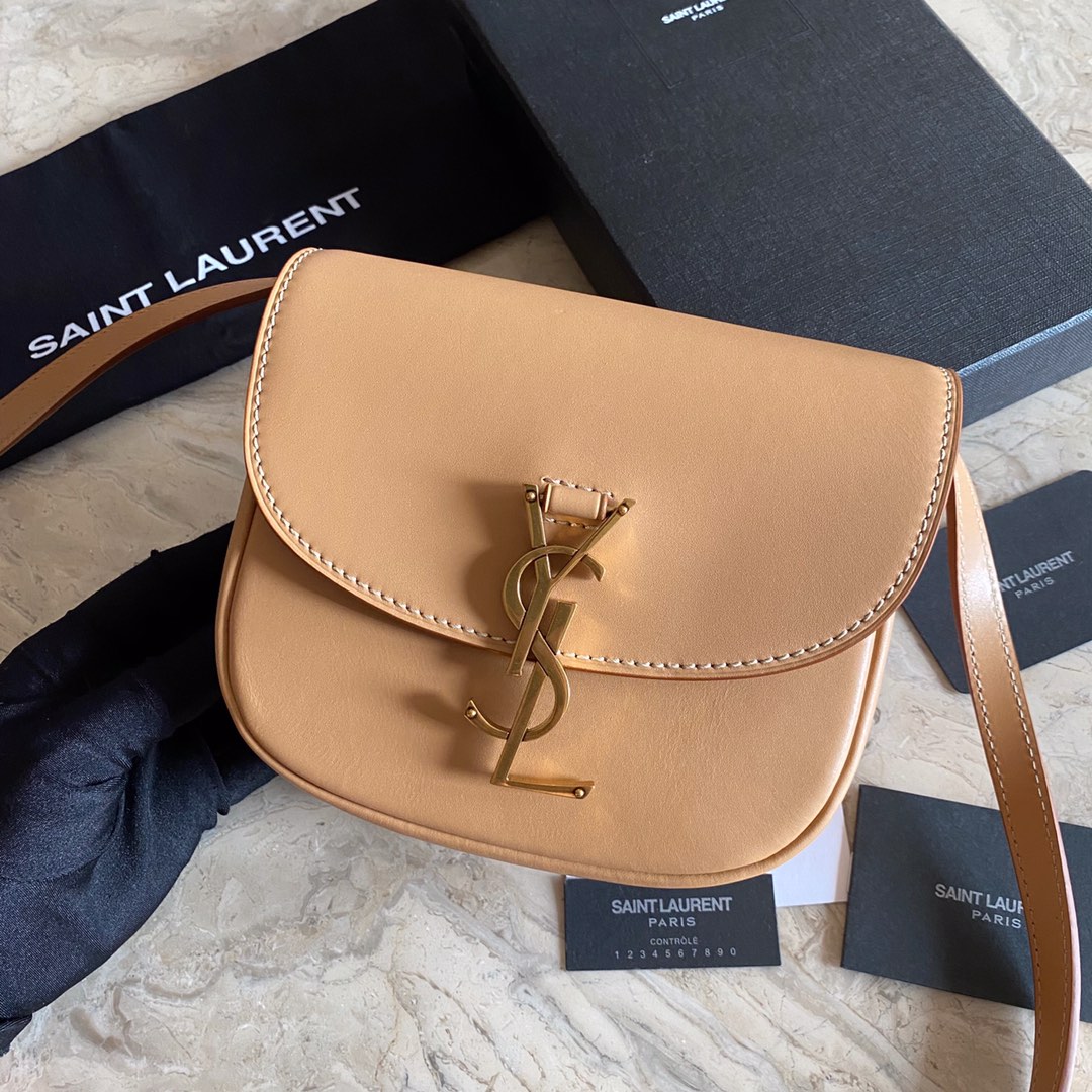 KAIA SMALL SATCHEL IN SMOOTH LEATHER, YSL Saint Laurent