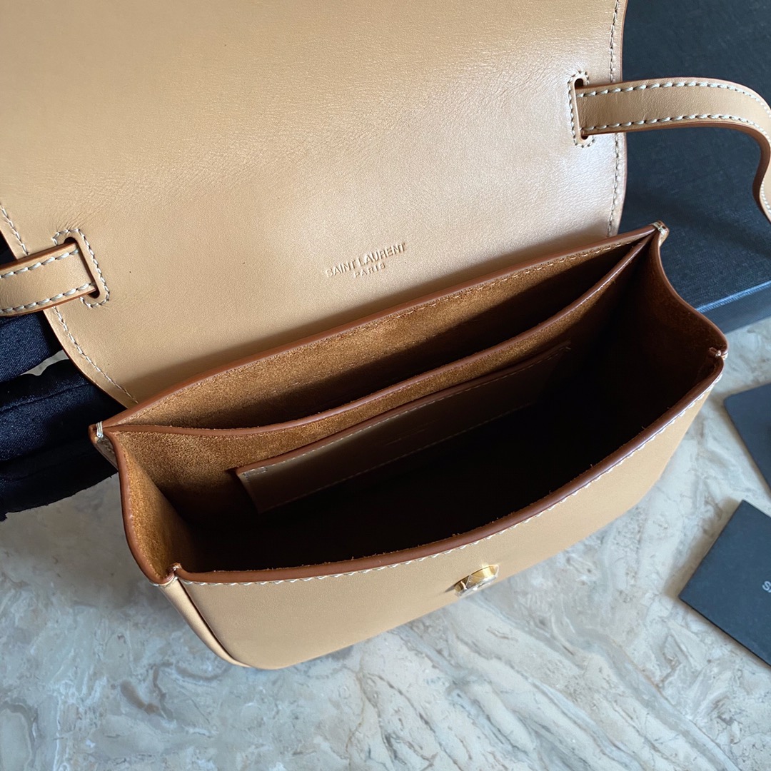 KAIA SMALL SATCHEL IN SMOOTH LEATHER, YSL Saint Laurent