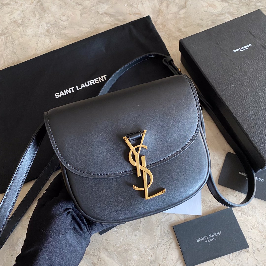KAIA SMALL SATCHEL IN SMOOTH LEATHER, YSL Saint Laurent
