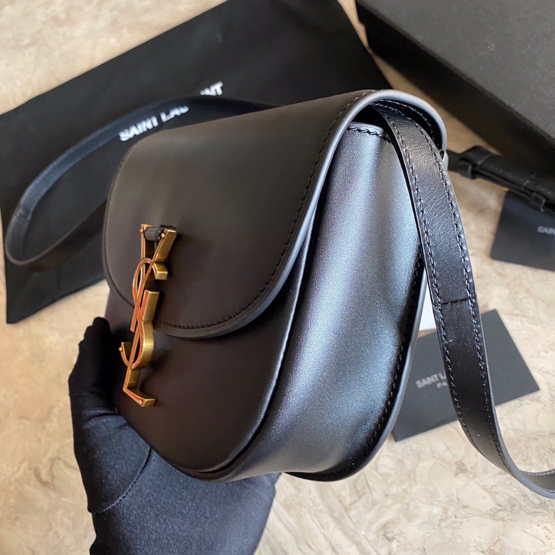 KAIA SMALL SATCHEL IN SMOOTH LEATHER, YSL Saint Laurent