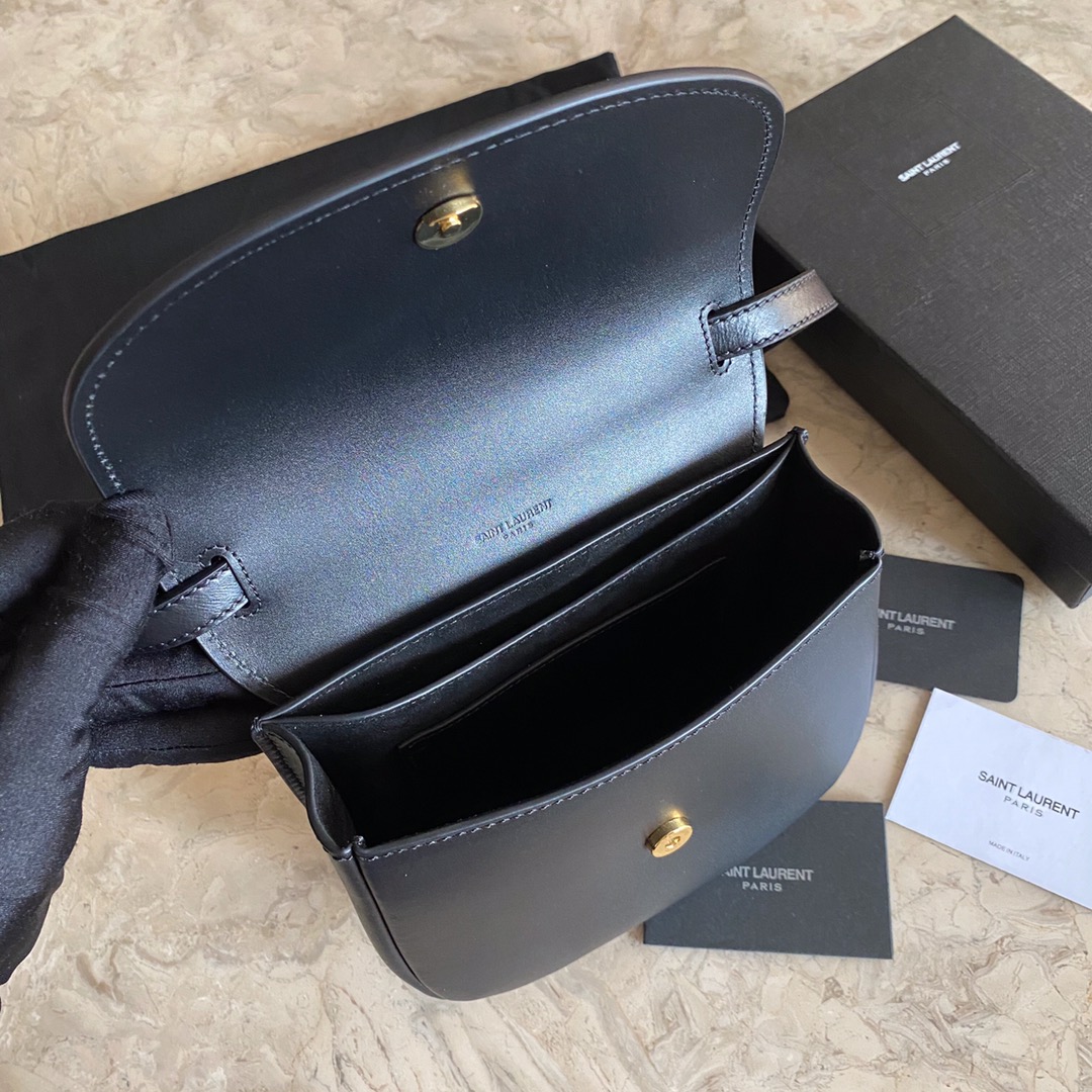 KAIA SMALL SATCHEL IN SMOOTH LEATHER, YSL Saint Laurent