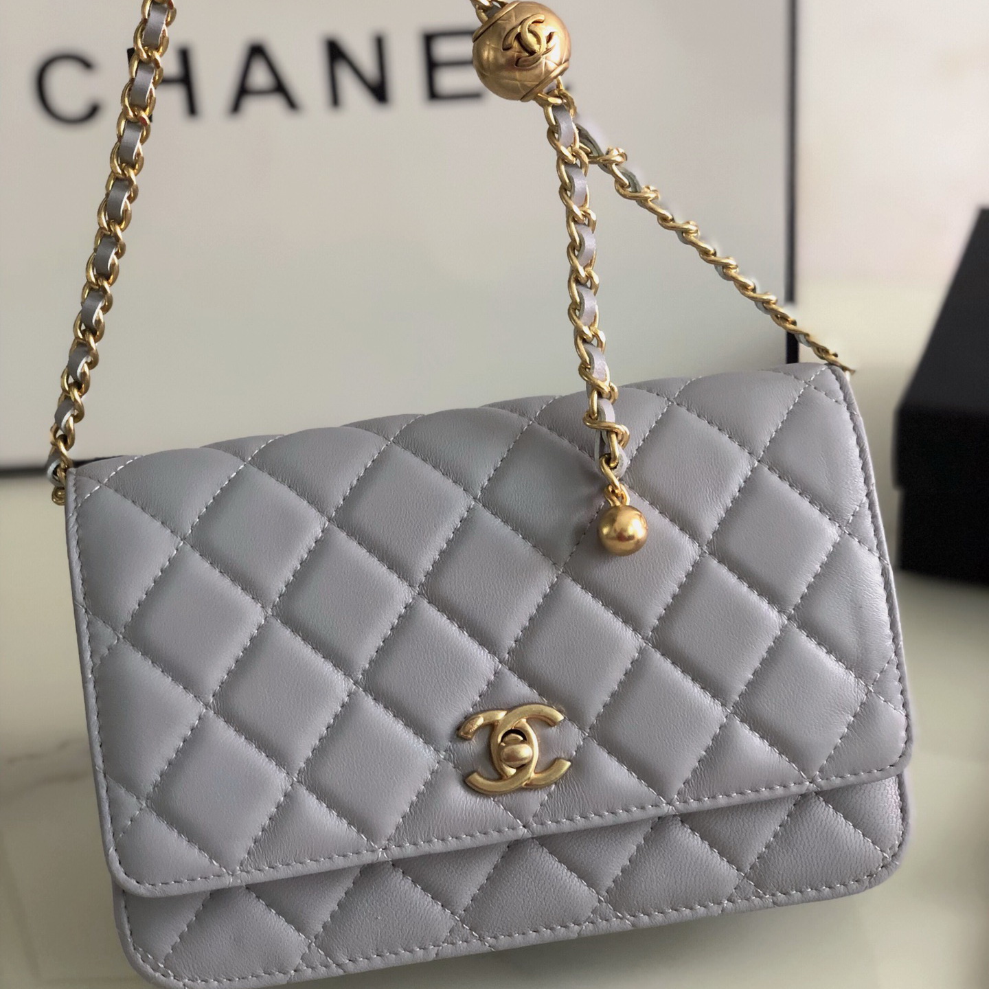 AP1450 wallet on chain, Chanel Bag