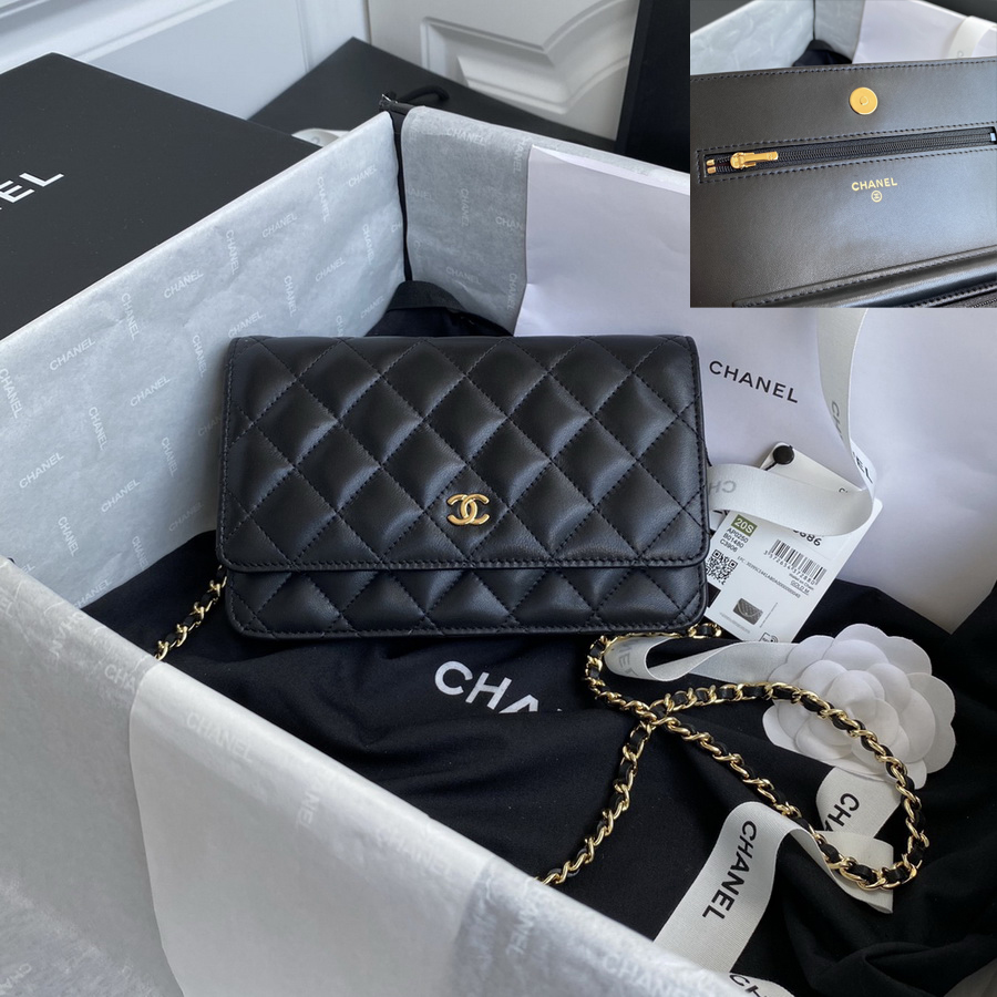 AP0250  classic wallet on chain, Chanel Bag
