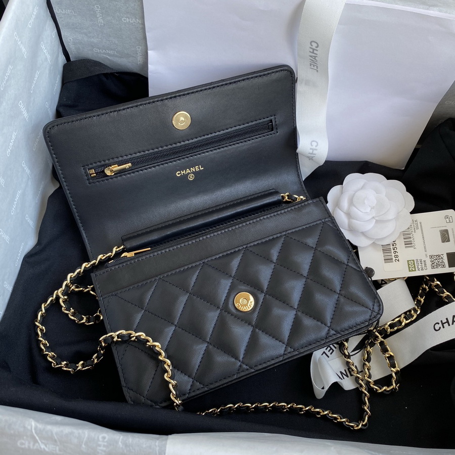 AP0250  classic wallet on chain, Chanel Bag