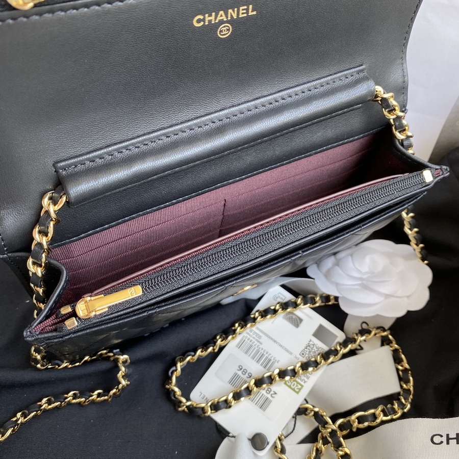 AP0250  classic wallet on chain, Chanel Bag