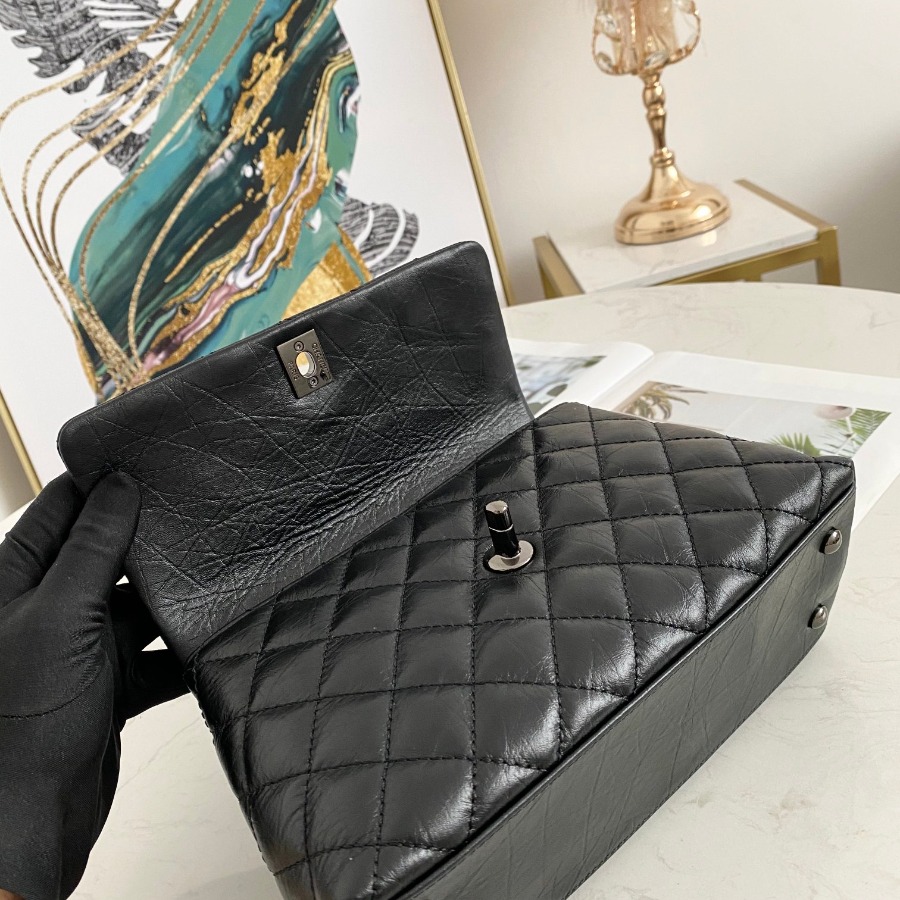 Small Flap Bag with Top Handle, CHANEL Handbags