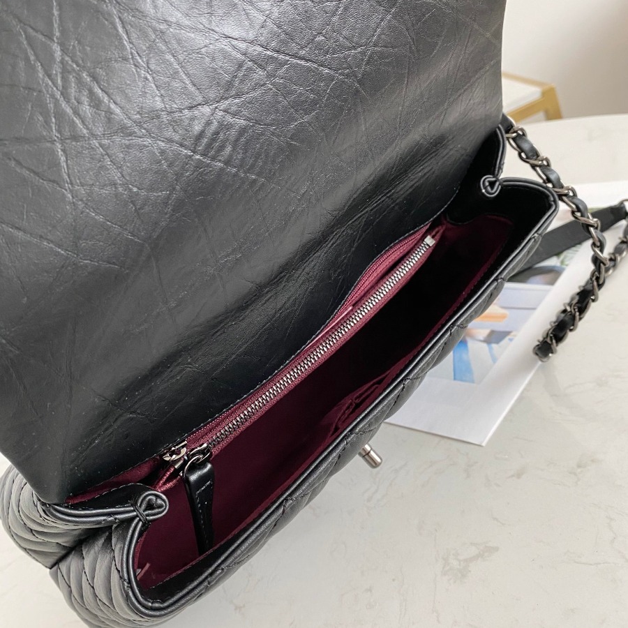 Flap Bag with Top Handle, CHANEL Handbags