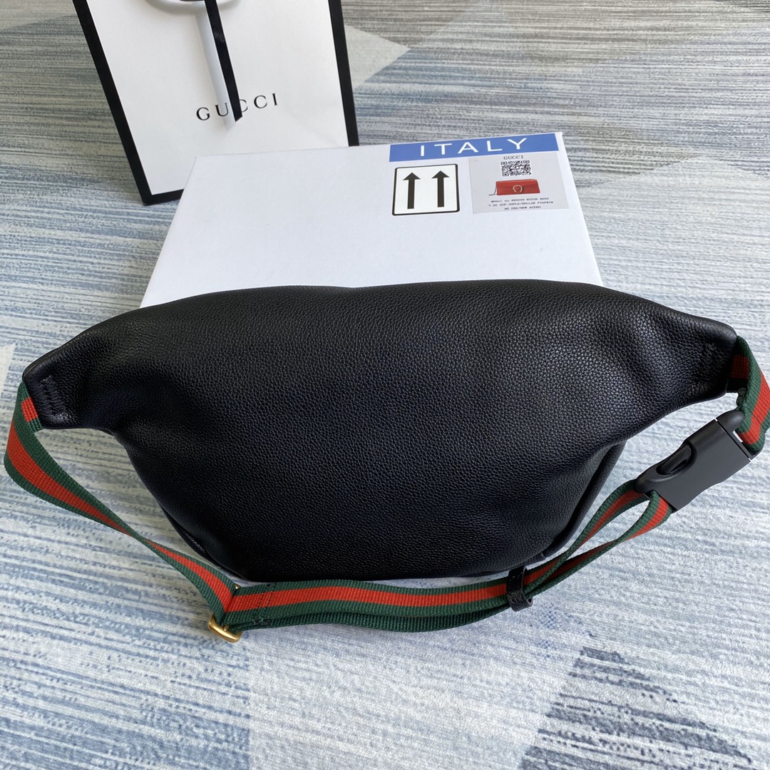 GUCCI Gucci Print leather belt bag, 493869 