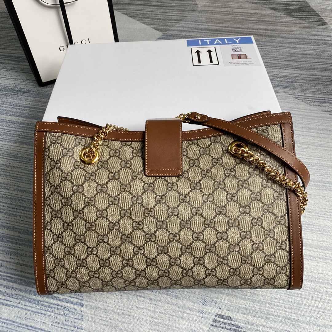 479197 Padlock medium GG shoulder bag GUCCI