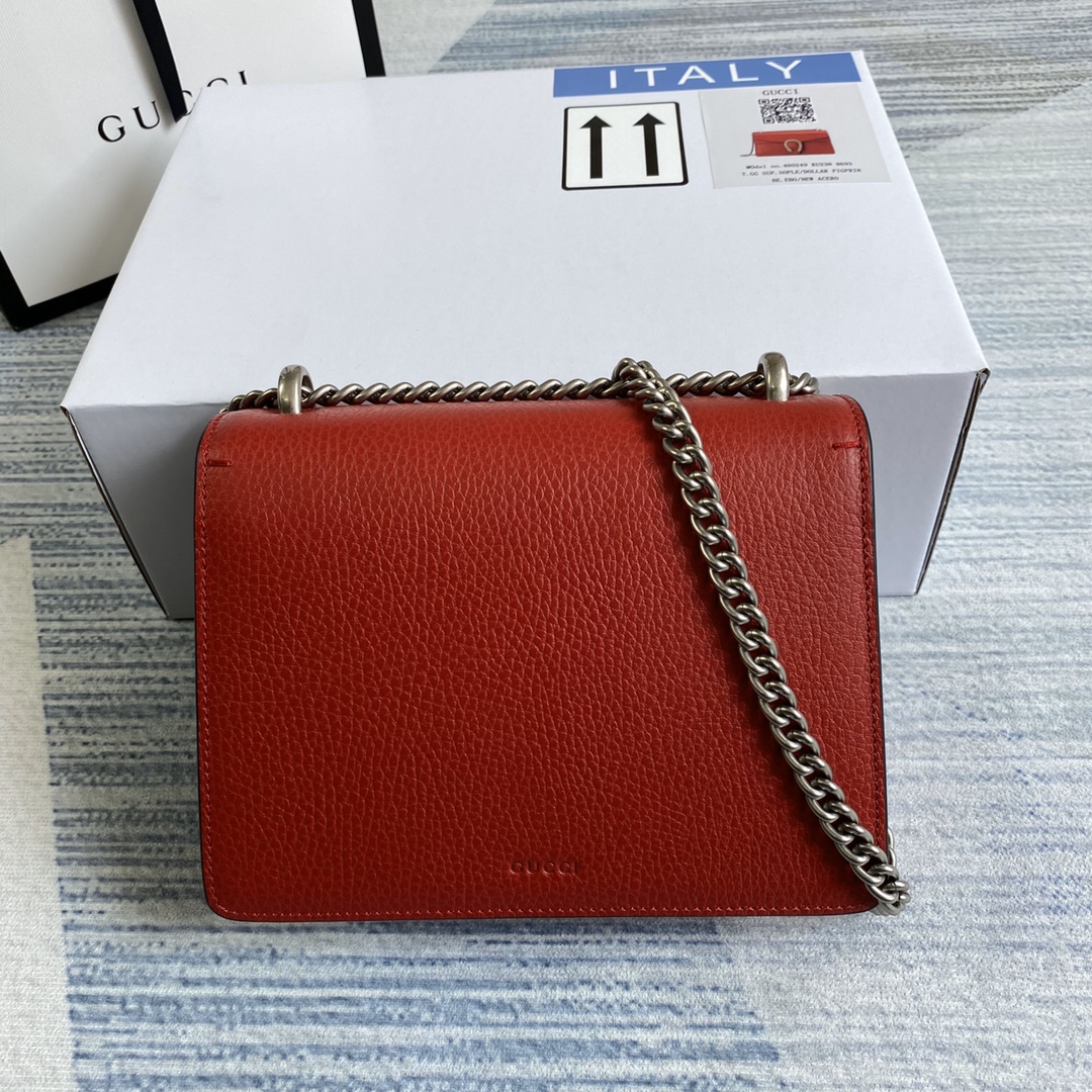 421970, Dionysus leather mini bag, GUCCI Chain Bags for Women