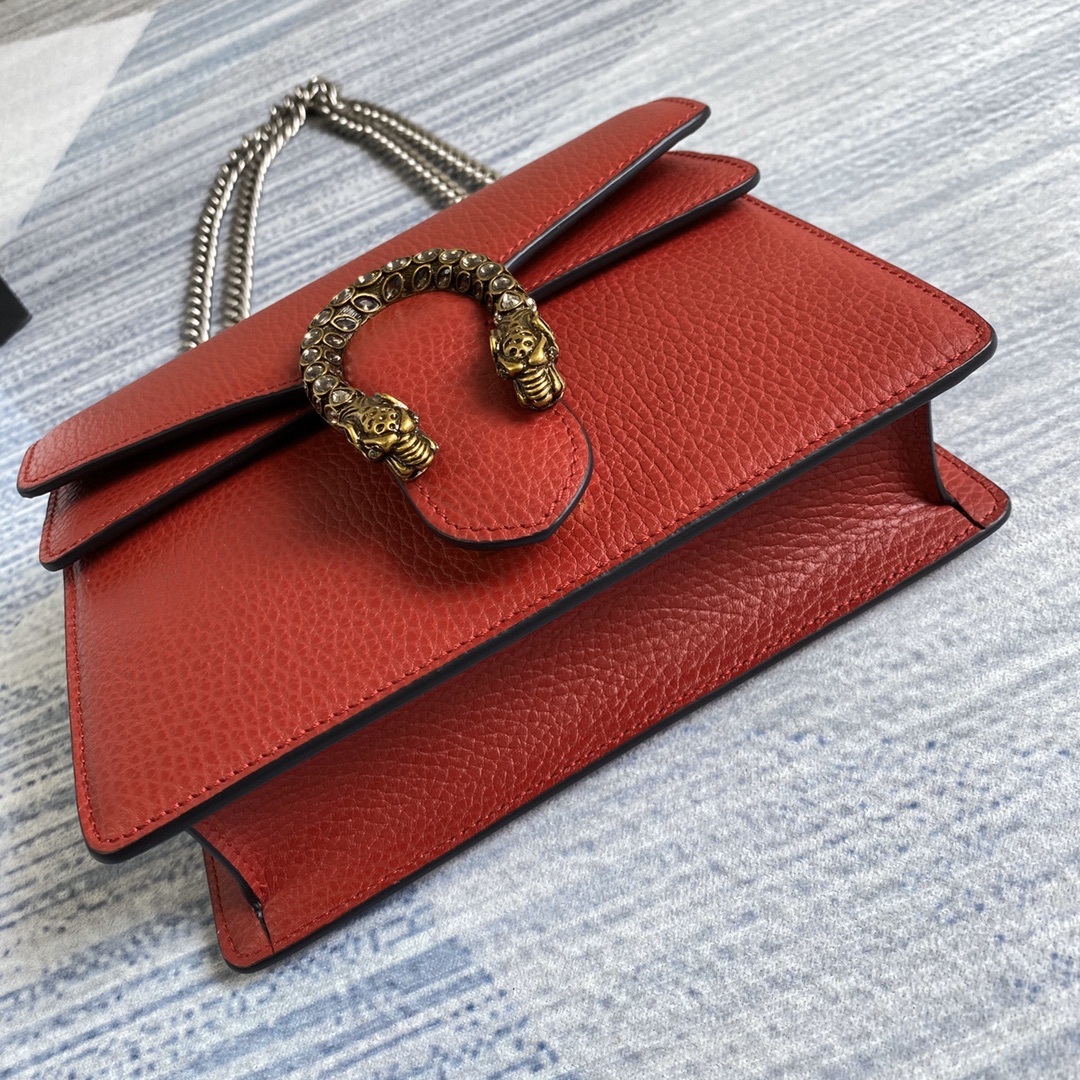 421970, Dionysus leather mini bag, GUCCI Chain Bags for Women