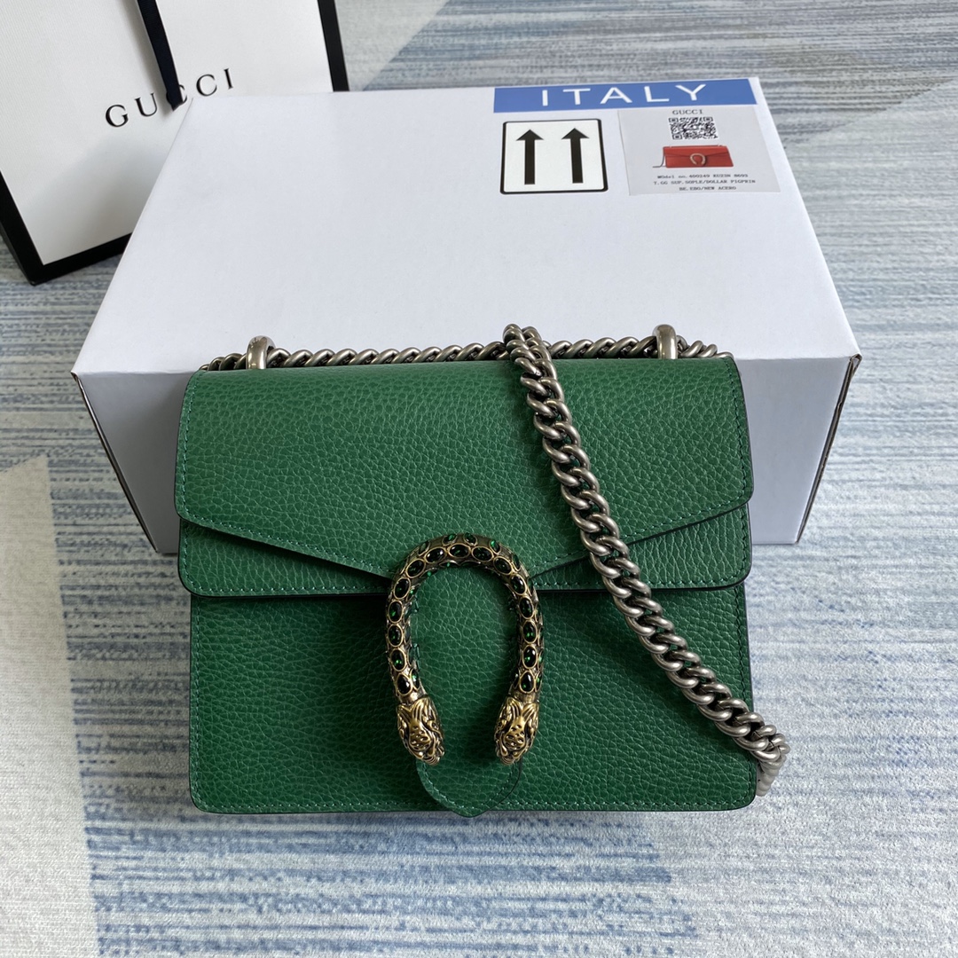 421970, Dionysus leather mini bag, GUCCI Chain Bags for Women