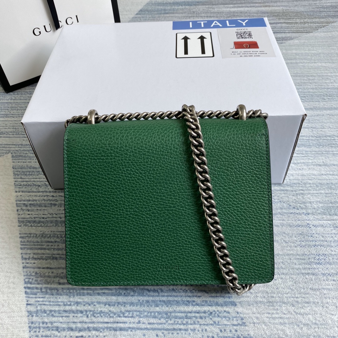 421970, Dionysus leather mini bag, GUCCI Chain Bags for Women