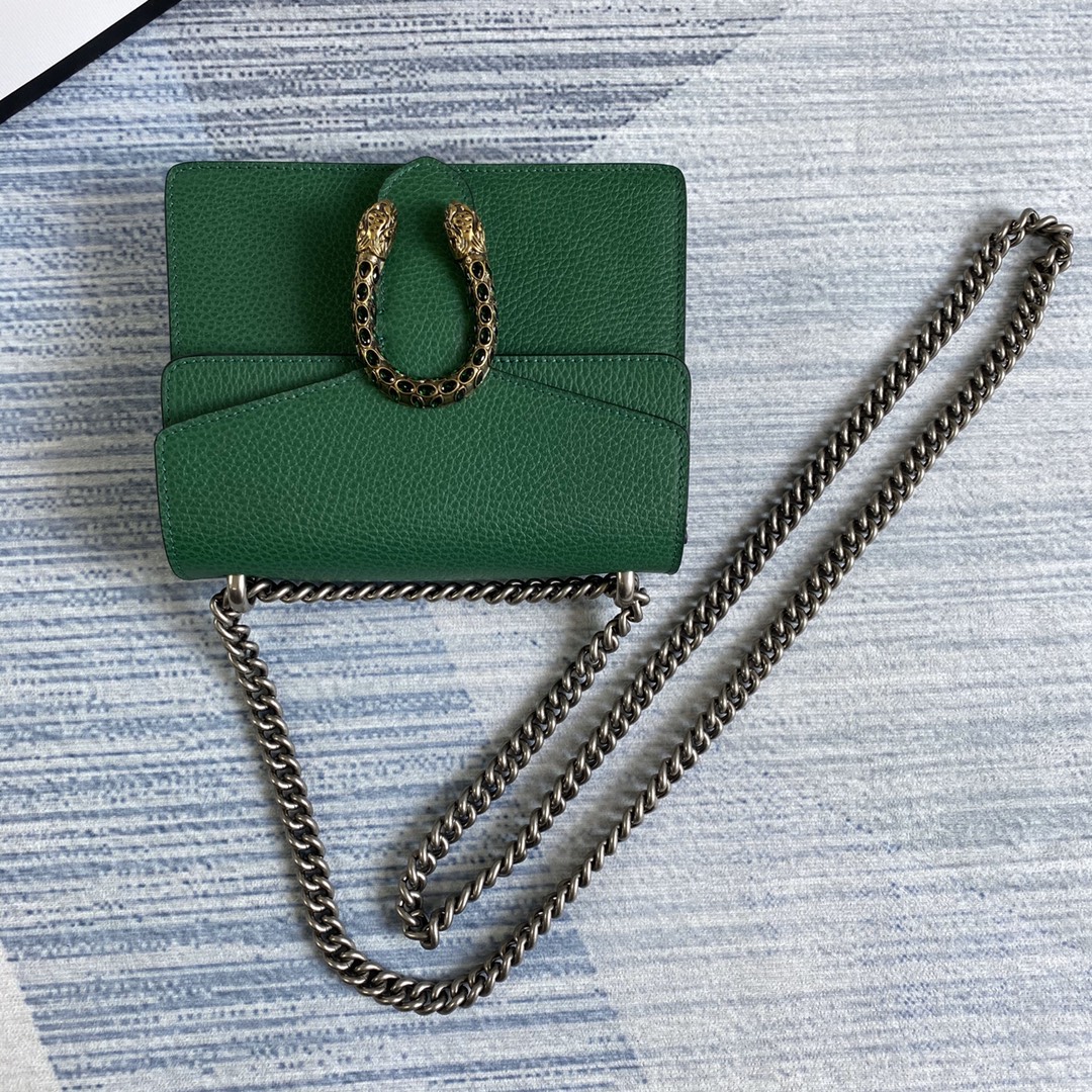 421970, Dionysus leather mini bag, GUCCI Chain Bags for Women