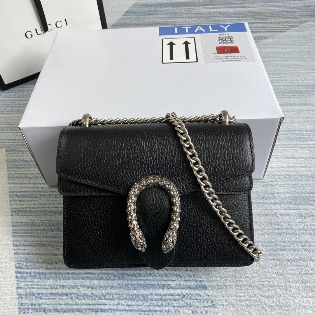 421970, Dionysus leather mini bag, GUCCI Chain Bags for Women