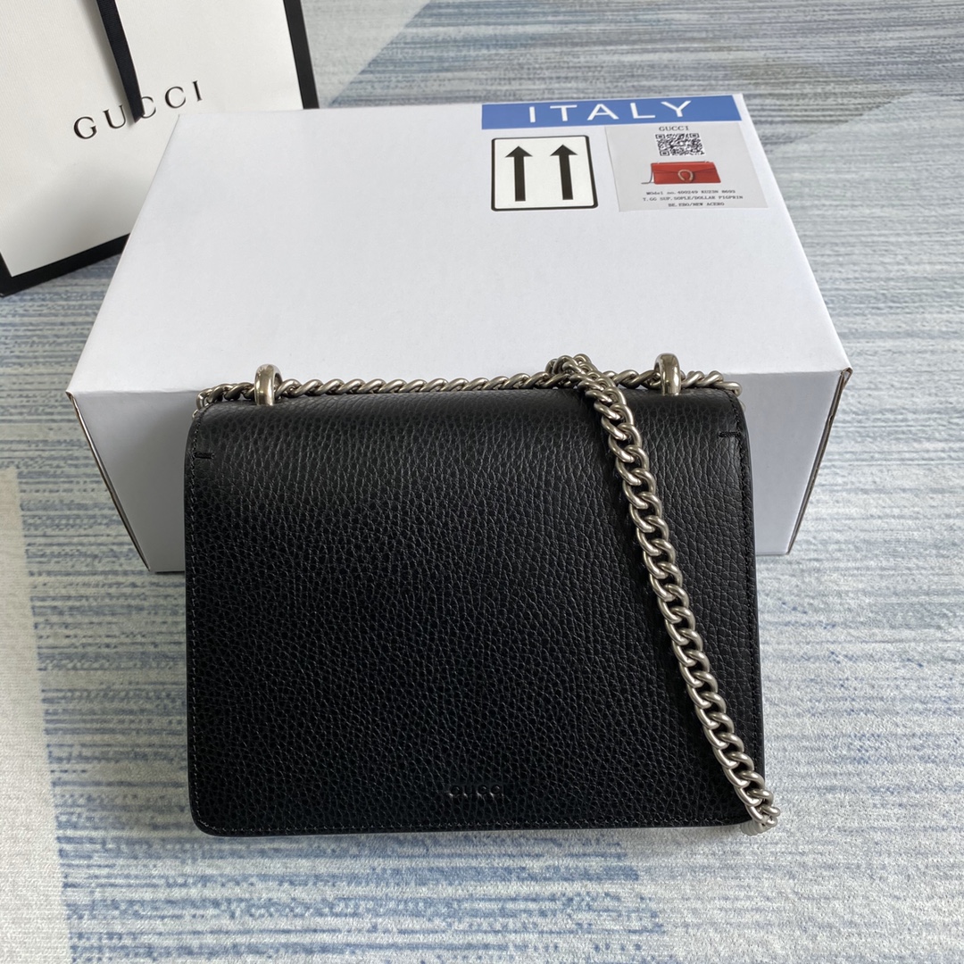 421970, Dionysus leather mini bag, GUCCI Chain Bags for Women